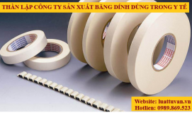 Thành lập công ty sản xuất băng dính dùng trong y tế