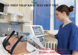 Giấy phép nhập khẩu Máy giúp thở