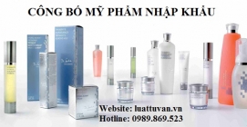 Công bố mỹ phẩm nhập khẩu