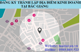 Đăng ký thành lập địa điểm kinh doanh tại Bắc Giang
