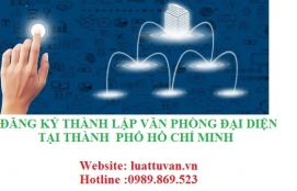 Thành lập văn phòng đại diện tại Thành phố Hồ Chí Minh