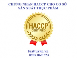 Chứng nhận HACCP cho cơ sở sản xuất thực phẩm