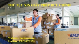 Thủ tục xin giấy phép bưu chính