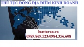 Thủ tục đóng địa điểm kinh doanh