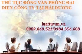 Thủ tục đóng văn phòng đại diện công ty tại Hải Dương