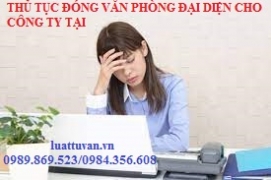 Thủ tục đóng văn phòng đại diện cho công ty tại Phú Thọ