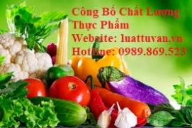 Thủ tục công bố chất lượng thực phẩm thường trong nước