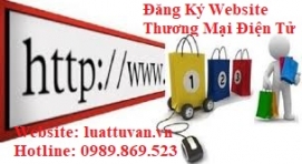 Thủ tục đăng ký website thương mại điện tử