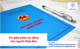 xin giấy phép lao động cho người Nhật Bản