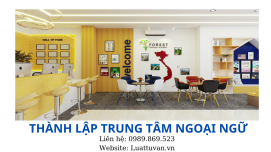 Thành lập trung tâm ngoại ngữ