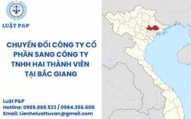 Chuyển đổi công ty cổ phần sang công ty TNHH hai thành viên tại Bắc Giang