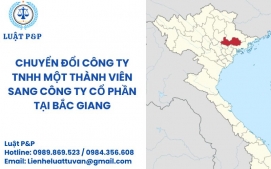 Chuyển đổi công ty TNHH một thành viên sang công ty cổ phần tại Bắc Giang