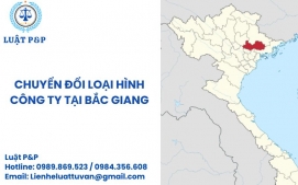 Chuyển đổi loại hình công ty tại Bắc Giang