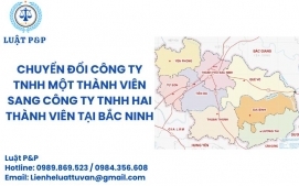 Chuyển đổi công ty TNHH một thành viên sang công ty TNHH hai thành viên tại Bắc Ninh