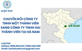 Chuyển đổi công ty TNHH một thành viên sang công ty TNHH hai thành viên tại Hà Nam