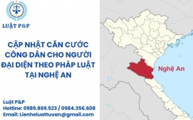 Cập nhật căn cước công dân cho người đại diện theo pháp luật tại Nghệ An