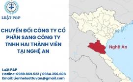 Chuyển đổi công ty cổ phần sang công ty TNHH hai thành viên tại Nghệ An