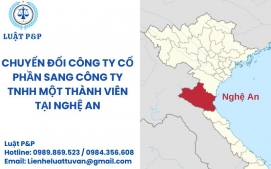 Chuyển đổi công ty cổ phần sang công ty TNHH một thành viên tại Nghệ An