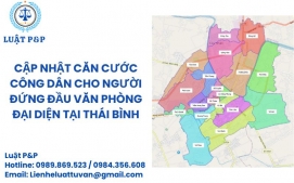 Cập nhật căn cước công dân cho người đứng đầu văn phòng đại diện tại Thái Bình