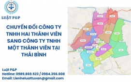 Chuyển đổi công ty TNHH hai thành viên sang công ty TNHH một thành viên tại Thái Bình