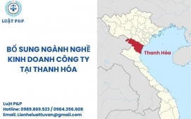 Bổ sung ngành nghề kinh doanh công ty tại Thanh Hóa