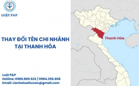 Thay đổi tên chi nhánh tại Thanh Hóa