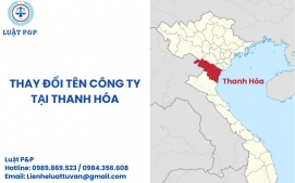 Thay đổi tên công ty tại Thanh Hóa