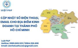 Cập nhật số điện thoại, email cho địa điểm kinh doanh tại thành phố Hồ Chí Minh