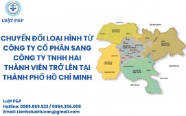 Chuyển đổi loại hình từ Công ty cổ phần sang Công ty TNHH hai thành viên trở lên tại Thành phố Hồ Chí Minh