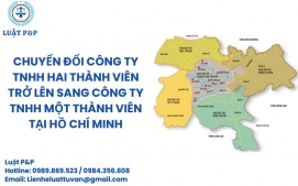 Chuyển đổi loại hình từ Công ty TNHH hai thành viên trở lên sang Công ty TNHH một thành viên tại Hồ Chí Minh