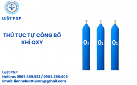 Thủ tục tự công bố khí Oxy dùng trong thực phẩm