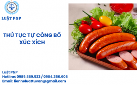 Thủ tục tự công bố xúc xích