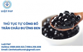 Thủ tục tự công bố trân châu đường đen
