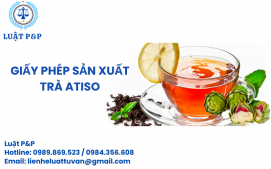 Giấy phép sản xuất trà Atiso