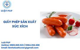 Giấy phép sản xuất Xúc xích