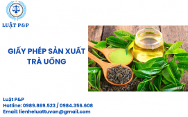 Giấy phép sản xuất Trà uống