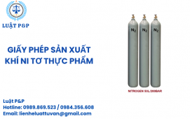 Giấy phép sản xuất khí Ni tơ thực phẩm