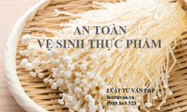 Giấy chứng nhận đủ điều kiện vệ sinh an toàn thực phẩm cho cơ sở kinh doanh nấm, mộc nhĩ.