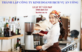 Thành lập công ty kinh doanh dịch vụ ăn uống