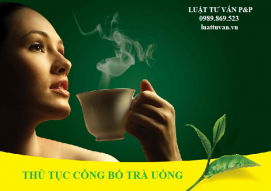 Thủ tục công bố trà uống