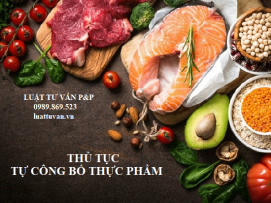 Thủ tục tự công bố thực phẩm