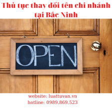 Thủ tục thông báo mở lại hoạt động văn phòng đại diện tại Bắc Ninh