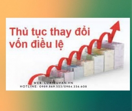 Thủ tục tăng vốn điều lệ công ty tại Bắc Ninh