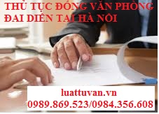 Thủ tục đóng văn phòng đại diện tại Hà Nội